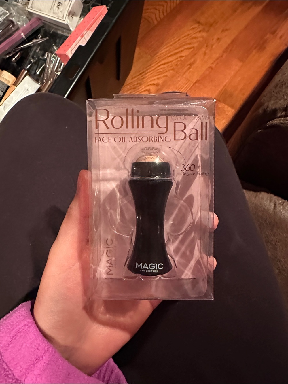 Magic Rolling Ball Oil Absorber - Black